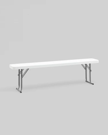 Скамейка складная Stool Group 152*25*42 см серая арт.УТ000040167