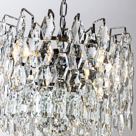 Подвесная люстра хрустальная Modelux MODELUX ML.6938.400 CR