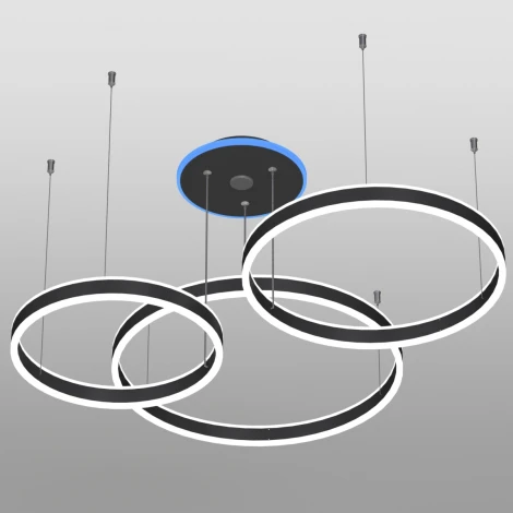 Подвесная люстра Wi-Fi Citilux Дуэт Смарт CL719A701 (LED, 220V, умный дом - Алиса, Маруся, на тросе)