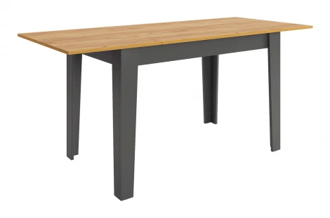 Стол обеденный раздвижной Цезарь Mebelson (Дуб золотой,Графит) арт.174398,2564