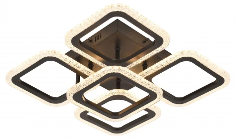 Потолочная люстра светодиодная Rivoli Kinga 6201-701 85 Вт LED 3000К-6000К с пультом