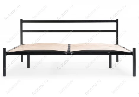 Полутораспальная кровать Woodville Фади 120х200 черная 491584
