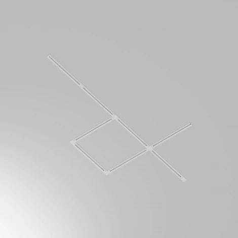 Шинопровод 2м Unity встраиваемый белый (однофазный) Maytoni Technical TRX004-112W (220V)