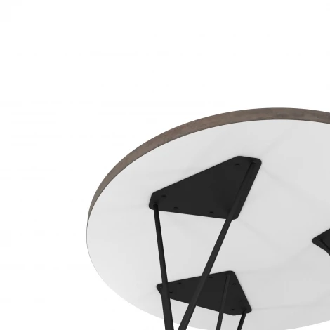 Столик журнальный Sheffilton SHT-CT29 черный муар/хромикс бронза от фабрики Sheffilton