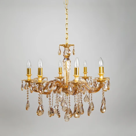 Подвесная люстра Abrasax 89432/8 (220V, на цепи, свеча)