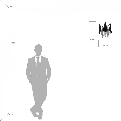 Бра Lightstar Vetro Colore 793635