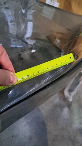 Стул Bradexhome Louis Ghost прозрачный серый FR 0037Y