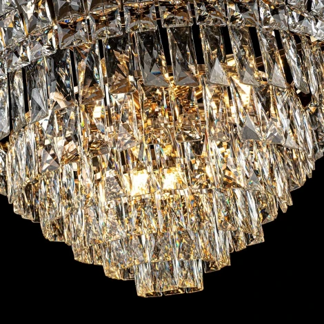 Подвесная люстра хрустальная Modelux MODELUX ML.7086.650 GD