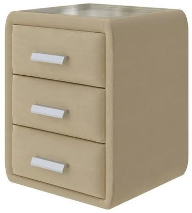 PROxSON Тумба Soft Mebel (Ткань: Велюр Forest 4 Бежевый) 51x48