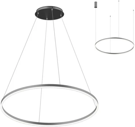 Подвесной светильник светодиодный Kink Light Тор 08213,12A(4000K) (220V, на тросе, кольцо)