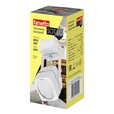 Спот накладной Fametto Sotto DLC-S611 GU10 WHITE
