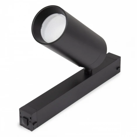 Трековый светильник однофазный светодиодный 220V 10W AM Group PLAIN CYLINDER AM588 10W 4000K BK