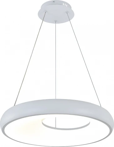 Подвесной светильник (14016/1P White) Indigo Cratere V000153L (регулировка яркости, LED, 220V, пульт управления, на тросе, круглые)