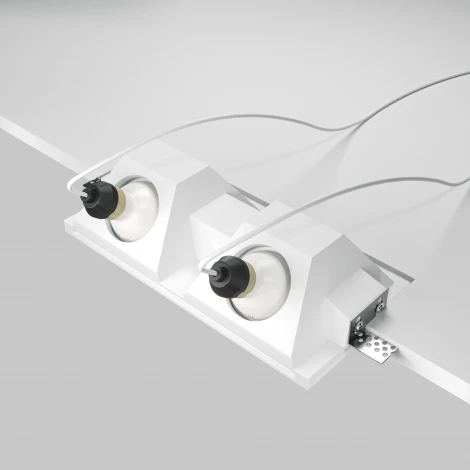 Встраиваемый светильник под гипсокартон Maytoni Gyps Modern DL002-WW-02-W (220V)