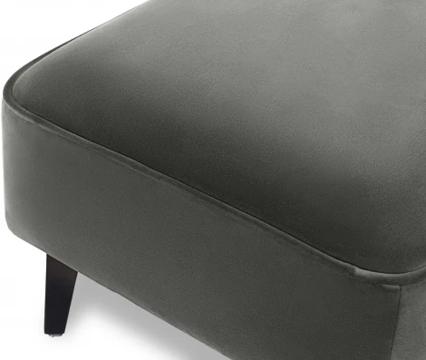 Банкетка Amsterdam ОГОГО (арт.787128), (Ткань,Велюр/Серый)