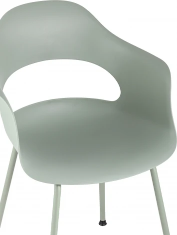 Стул Lady пластик серо-зеленый 4 шт. Stool Group арт.УТ000037273
