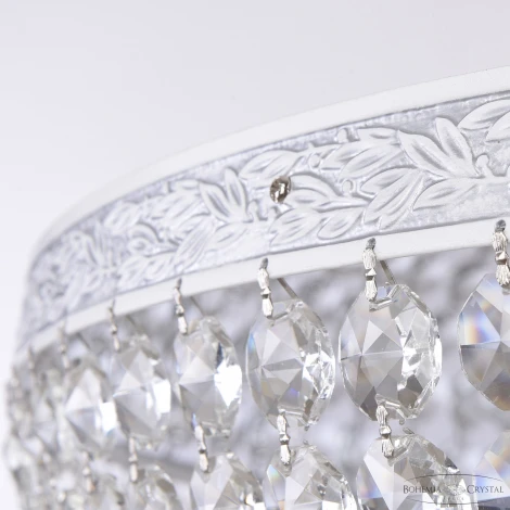 Потолочная люстра на штанге Bohemia AL1911 AL19111/55OL WMN (220V, хрусталь, круглые)