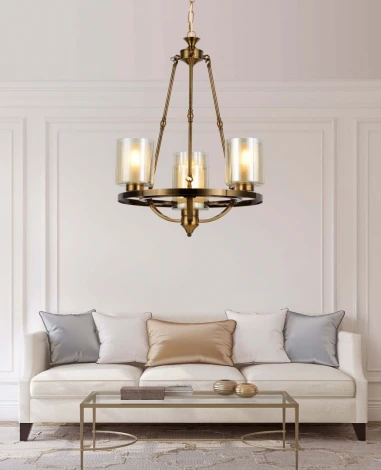 Подвесная люстра Lumina Deco Santini LDP 1220-4 MD