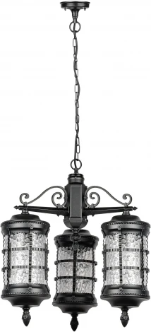 Уличный светильник подвесной Oasis Light BARSELONA 81270/3 cover Bl (220V, на цепи, фонарь, IP44)