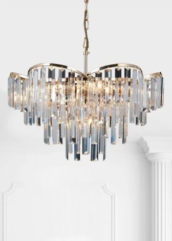 Подвесная люстра Lumien Hall Julen LH0065/8H-FGD-CL