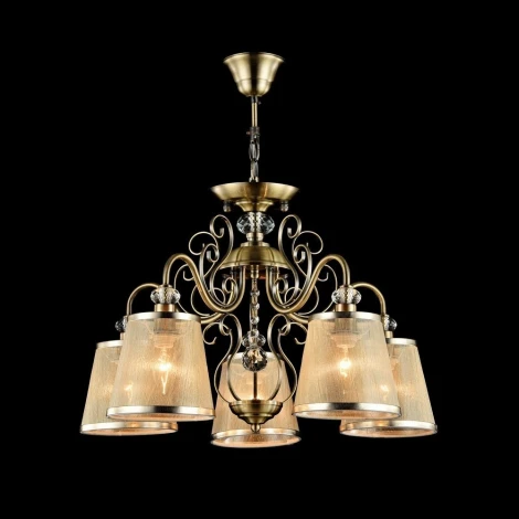Потолочная люстра Freya Driana FR2405-PL-05-BZ (220V, подвески)