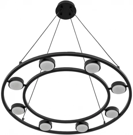 Подвесной светильник Lumion Torina 8340/8 черный, металл LED GX53 8*7W 220V (на тросе)