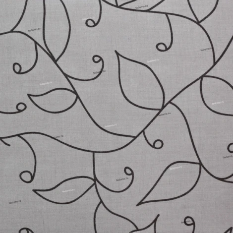 Ткань для абажуров с застежкой липучкой Eglo My Choice, кремовый с чёрным