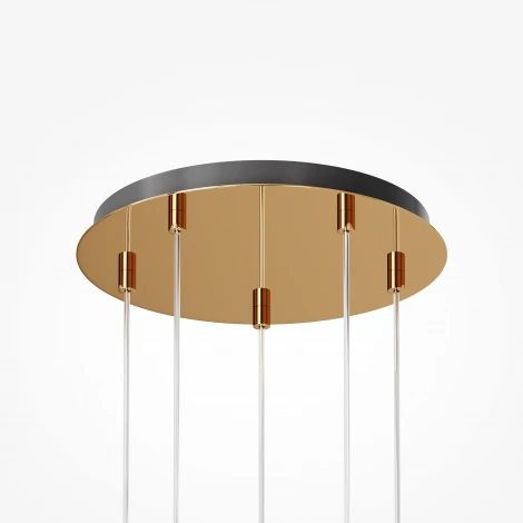 Подвесной светильник Maytoni Drop MOD273PL-L80G3K (LED, 220V, на проводе, шарики, круглые)