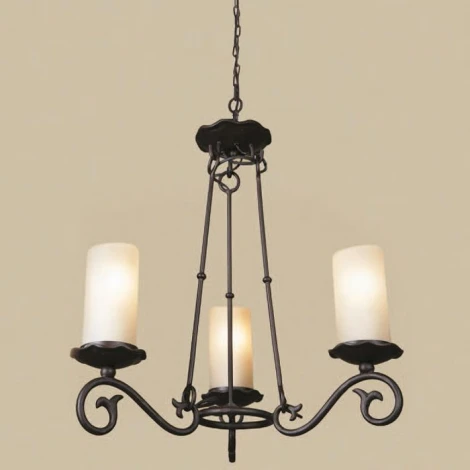 Подвесная люстра L'Arte Luce Napoli L13803.03 (220V, ковка, на цепи, подсвечник, свеча)