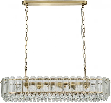 Подвесной светильник 12039/10PL Brass Indigo Brilliante V000427 (220V, на цепи)