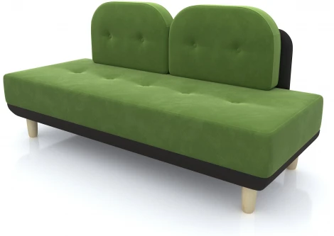Диван Arsko Торли зеленый велюр