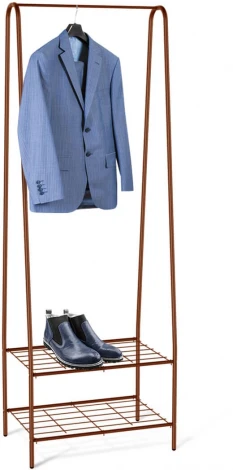 Вешалка SHT-WR18 медный металлик/черный Sheffilton 5872809801