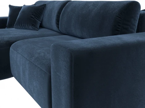 Диван угловой Лига-036 НПБ Классик левый угол Лига Диванов (Велюр) арт.127736L