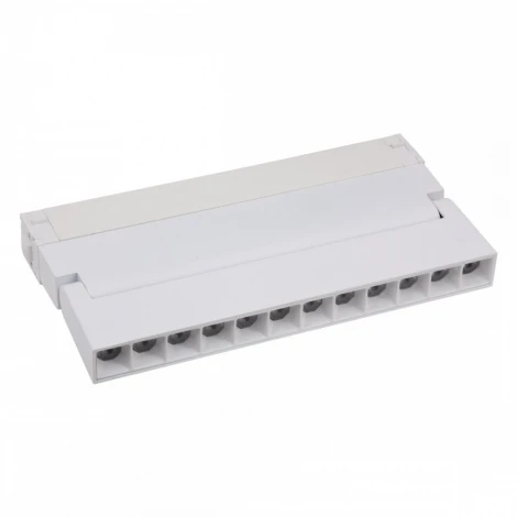 Трековый светильник однофазный светодиодный 220V 9W AM Group PLAIN GLASSES AM591 9W 4000K WH