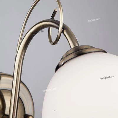 Бра Eurosvet Stefanie 30107/1 античная бронза (220V, выключатель)