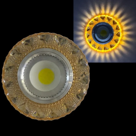 Встраиваемый точечный светильник Reluce 42202-9.0-001PL MR16+LED3W TEA (круглые)