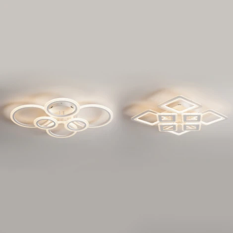 Потолочная люстра светодиодная Freya Market FR6199CL-L200W 200Вт LED с пультом ДУ