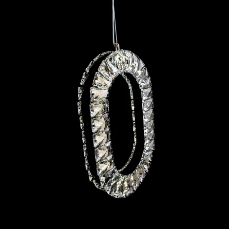 Подвесной светильник светодиодный хрустальный с регулировкой цветовой температуры Modelux MODELUX ML.9040.370 GD