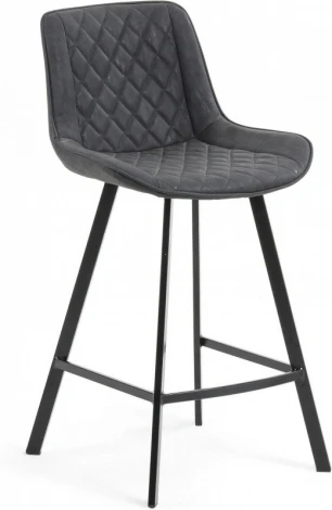 Полубарный стул Arian графитовый La Forma (ex Julia Grup) арт.057850