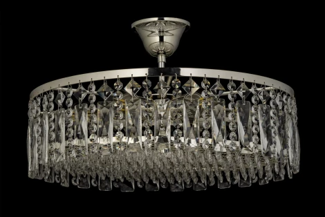 Потолочная люстра на штанге хрусталь Arti Lampadari Erve Erve E 1.3.40.100 S