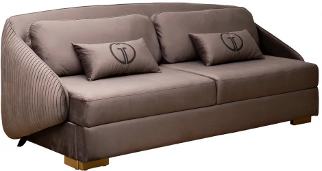 Диван Garda Decor PALAZZO-240M-ROM504 (Коричневый)