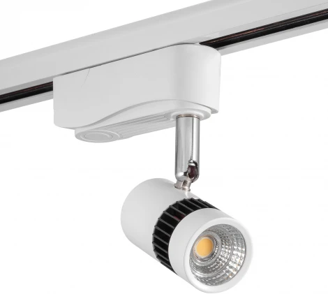 Однофазный трековый светильник светодиодный AM Group TRACK AM229-5W WH 3000K (220V)