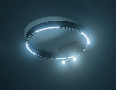 Потолочный светильник круглый светодиодный COMFORT FL5806 Ambrella (220V, круглые)