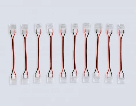 Соединитель гибкий двухсторонний COB 12/24V для лент 12mm (2 конт.) (10шт) Ambrella Illumination GS7898