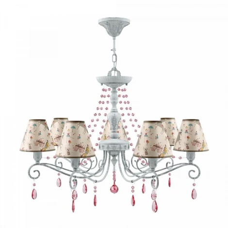 Подвесная люстра Lamp4you Provence 16 E4-07-G-LMP-O-14-CRL-E4-07-PK-UP