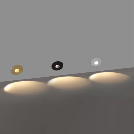 Подсветка для лестниц и ступеней Odeon Light Escala 7165/3WL черный/металл IP20 LED 3W 2700K 220-240V