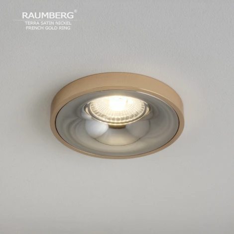 Встраиваемый светильник Raumberg TerraSNi\FGd Satin Nickel\French Gold