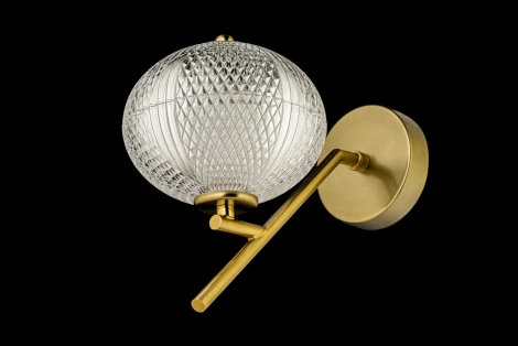 Бра Arti Lampadari Candels Gold L 2.W3 G (LED, 220V, шар)