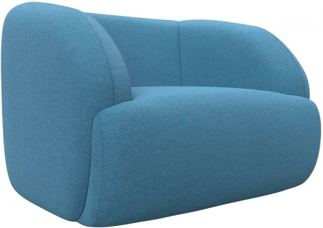 Кресло Лига-041 (Голубой/Рогожка) Лига Диванов арт.125650