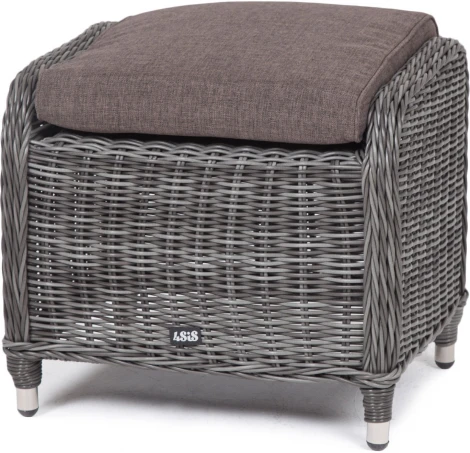 "Толедо" пуф плетеный, цвет графит 4SIS арт.УТ-00002575